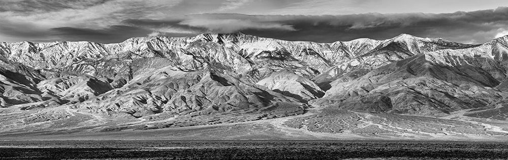 USA-California-Death Valley National Park Panoramic view of alluvial fan art print by Ann Collins for $57.95 CAD