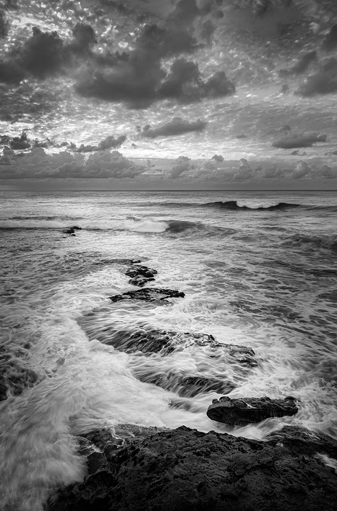 USA-California-La Jolla Ocean and rocks at dusk art print by Ann Collins for $57.95 CAD