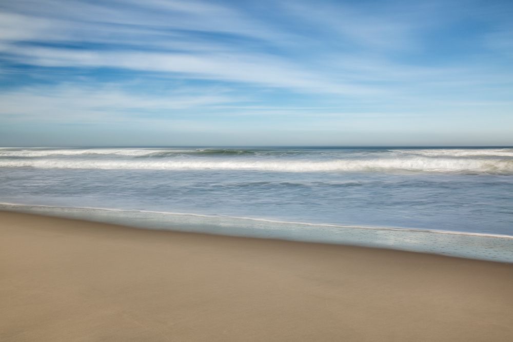 USA, California, Central Coast, Lompoc. Surf Beach abstract art print by Ann Collins for $57.95 CAD