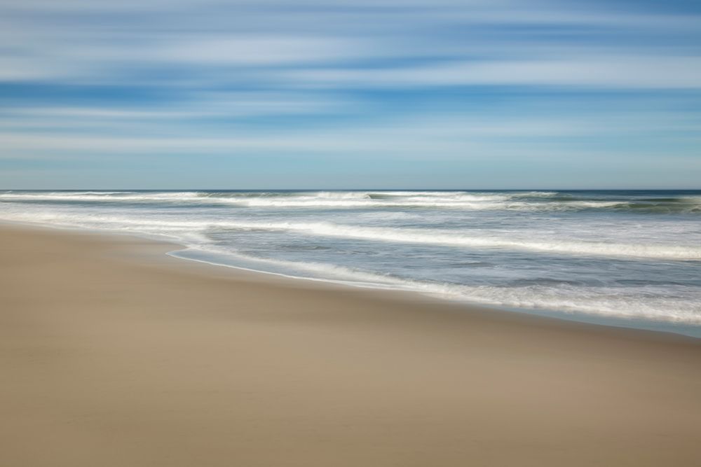 USA, California, Central Coast, Lompoc. Surf Beach abstract art print by Ann Collins for $57.95 CAD