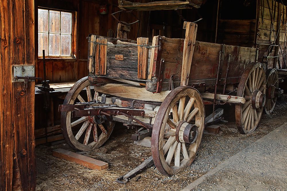 Abandoned ore wagon-Bodie State Historic Park-California art print by Adam Jones for $57.95 CAD