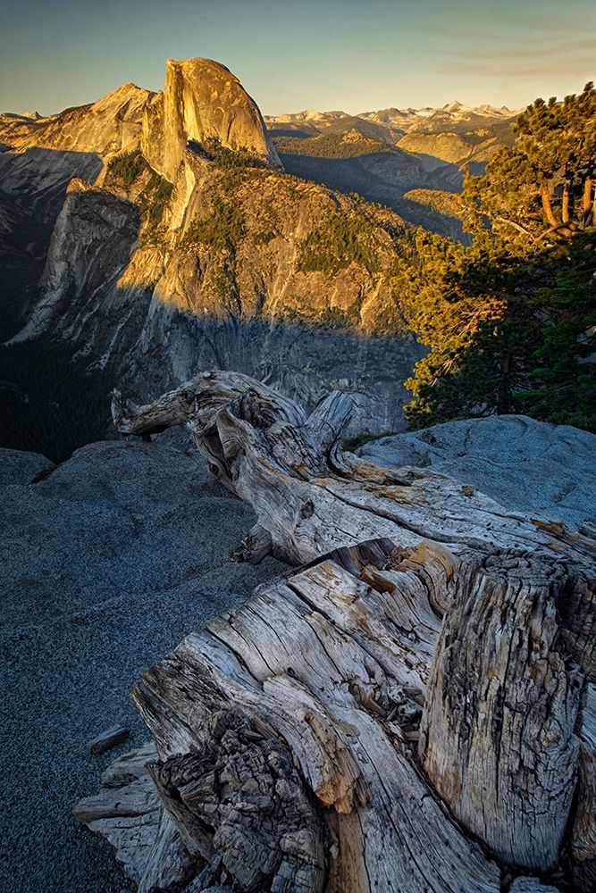View of Half Dome from Glacier Point at sunset-Yosemite National Park-California art print by Adam Jones for $57.95 CAD