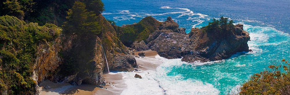 McWay Falls-Julia Pfeiffer Burns State Park-Big Sur-California-USA art print by Anna Miller for $57.95 CAD