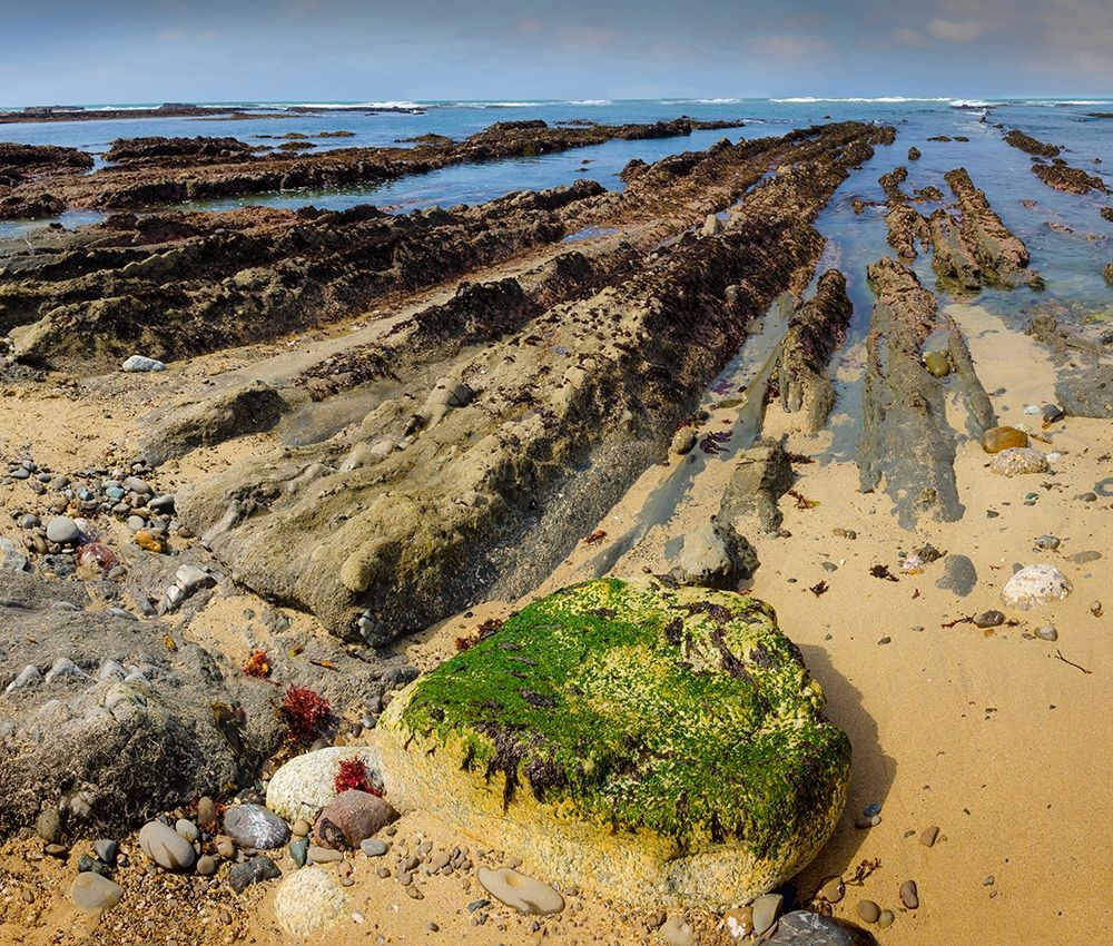 Geological Rock Formations-Fitzgerald Marine Reserve-California-USA art print by Anna Miller for $57.95 CAD
