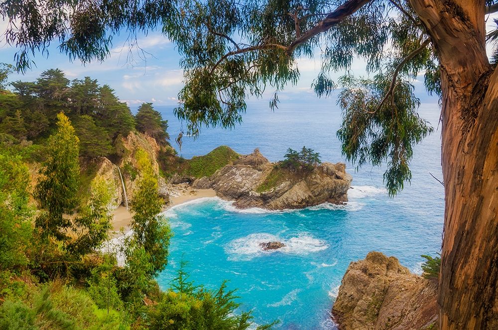 McWay Falls-Julia Pfeiffer Burns State Park-Big Sur-California-USA art print by Anna Miller for $57.95 CAD
