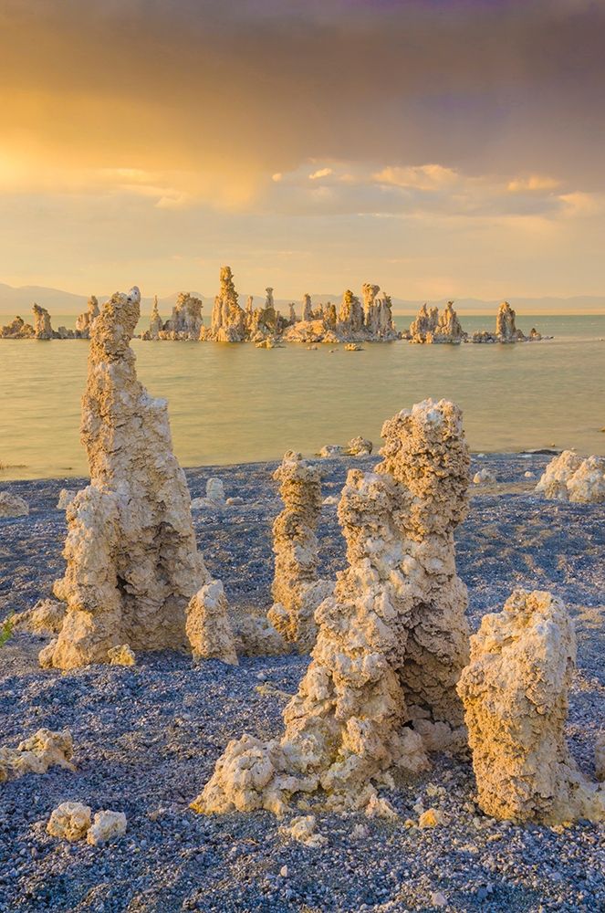Tufas on Mono Lake-Eastern Sierras-California-USA art print by Anna Miller for $57.95 CAD