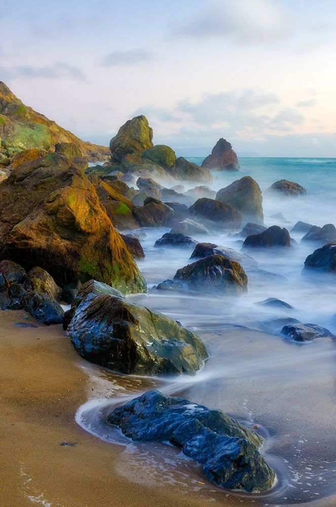 Muir Beach Dusk-Marin County-California-USA art print by Anna Miller for $57.95 CAD