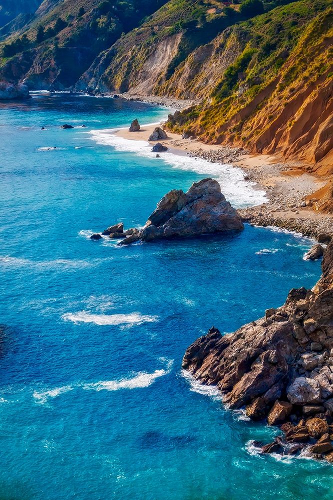 Big Sur Coastal Cliffs-California-USA art print by Anna Miller for $57.95 CAD