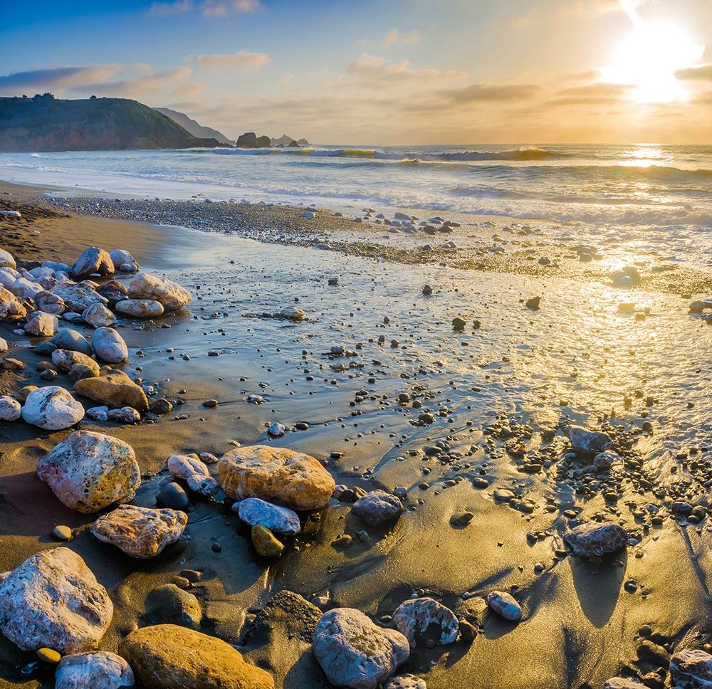 Rockaway Beach Sunset-Pacifica-California-USA art print by Anna Miller for $57.95 CAD