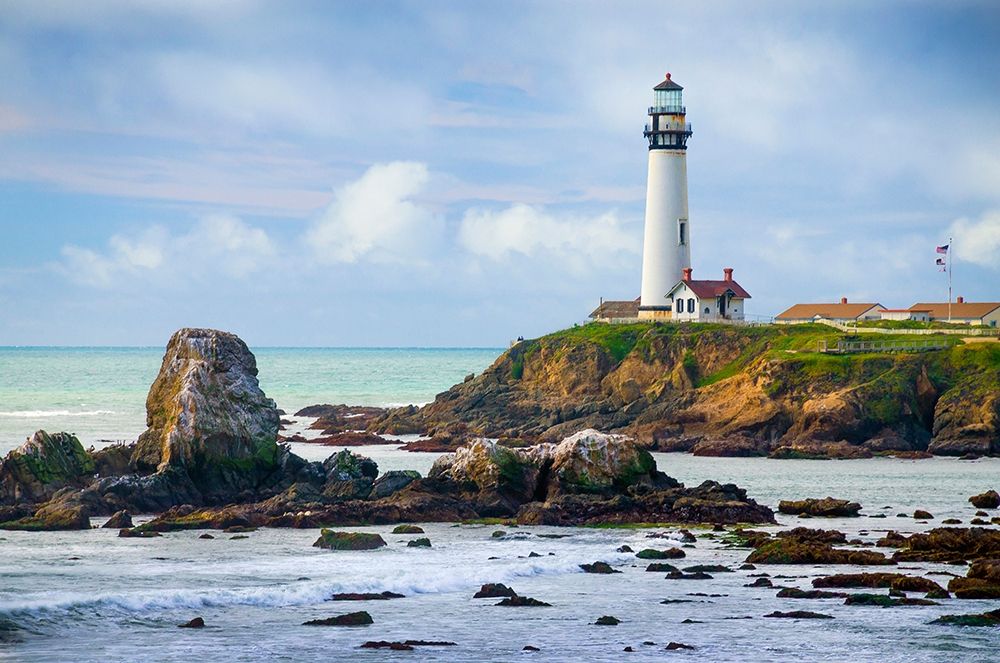 Pigeon Point Lighthouse-Big Sur-California-USA art print by Anna Miller for $57.95 CAD