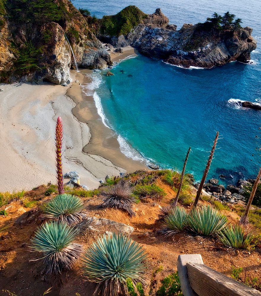 McWay Falls-Julia Pfeiffer Burns State Park-Big Sur-California-USA art print by Anna Miller for $57.95 CAD