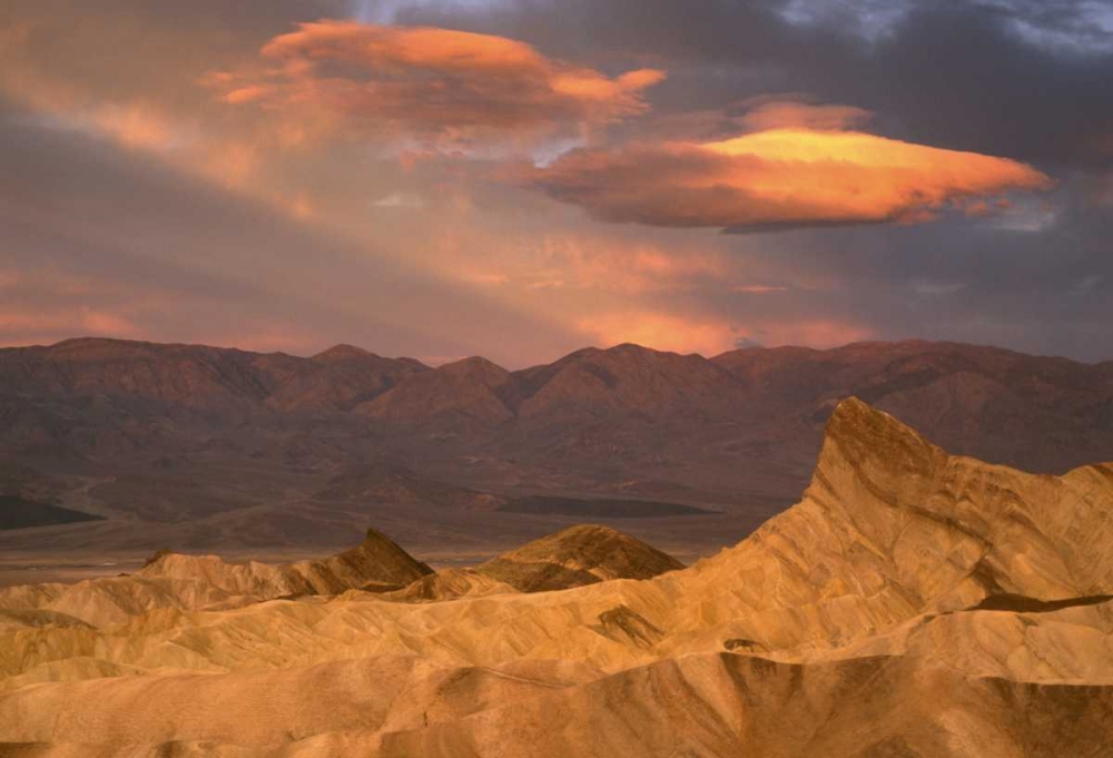 CA, Death Valley NP Morning lights Manly Beacon art print by Wendy Kaveney for $57.95 CAD