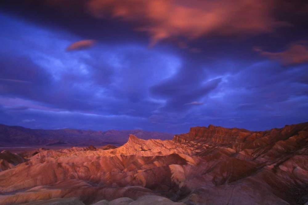 CA, Death Valley NP Sunrise at Zabriskie Point art print by Wendy Kaveney for $57.95 CAD
