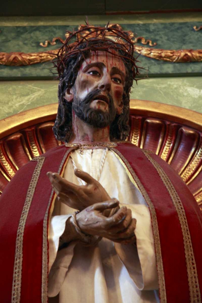 CA, Fremont, Statue of the Passion of Christ art print by Nancy Noble Gardner for $57.95 CAD