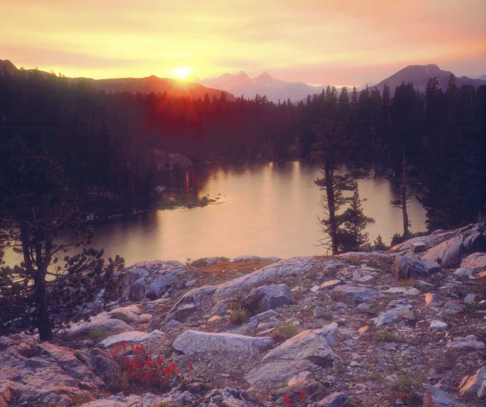 California Sunset over Skelton Lake art print by Christopher Talbot Frank for $57.95 CAD