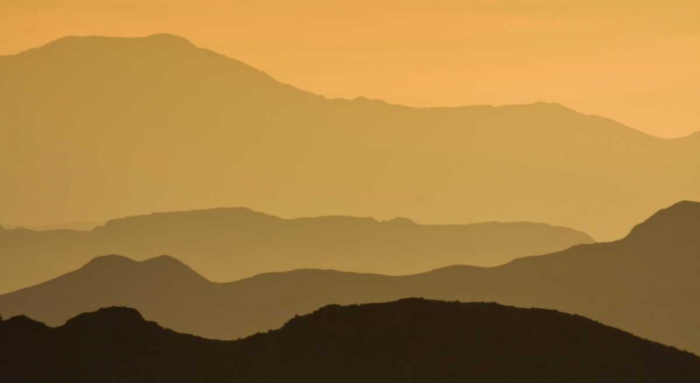 CA, Death Valley NP Layers of receding ridges art print by Bill Young for $57.95 CAD