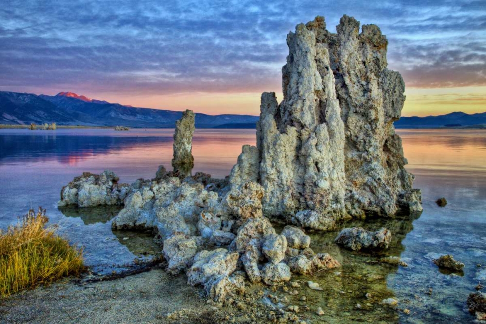 California, Mono Lake Sunrise on tufa formations art print by Jean Carter for $57.95 CAD