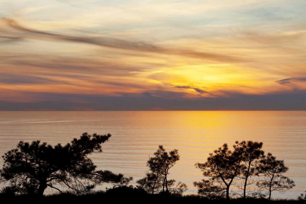 USA, California, La Jolla Sunset on ocean art print by Don Paulson for $57.95 CAD