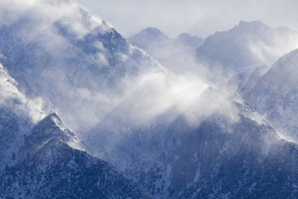 CA, Lone Pine Sierra Mts from Alabama Hills art print by Don Paulson for $57.95 CAD