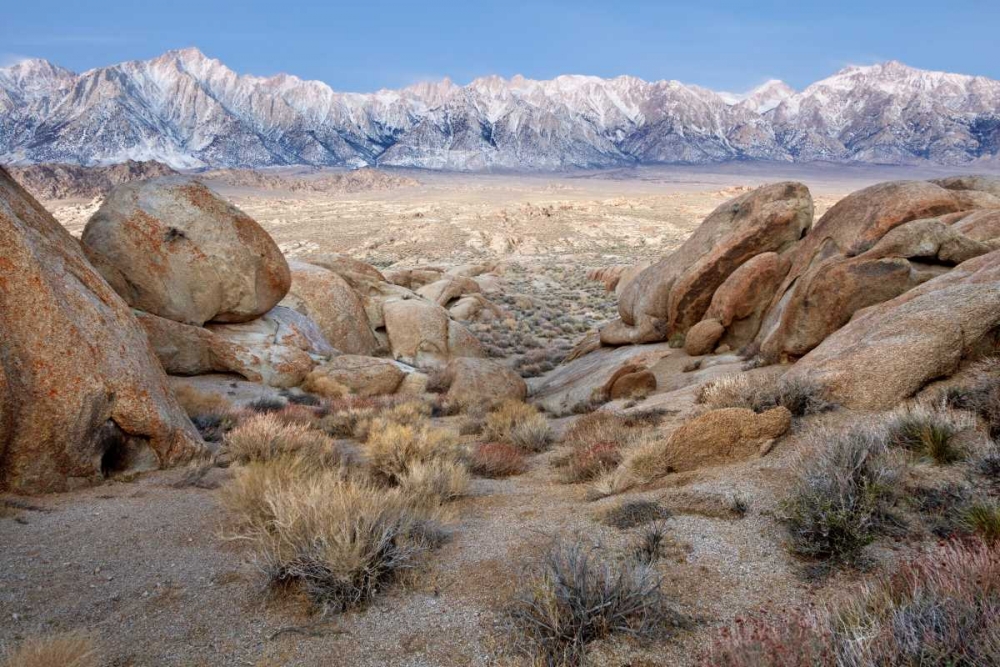 California Lone Pine Peak and Mt Whitney art print by Don Paulson for $57.95 CAD