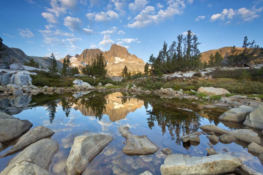 California, Inyo NF Rocky shore of Garnet Lake art print by Don Paulson for $57.95 CAD
