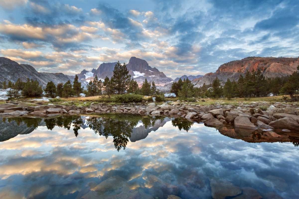 California Mountains reflect in Garnet Lake art print by Don Paulson for $57.95 CAD
