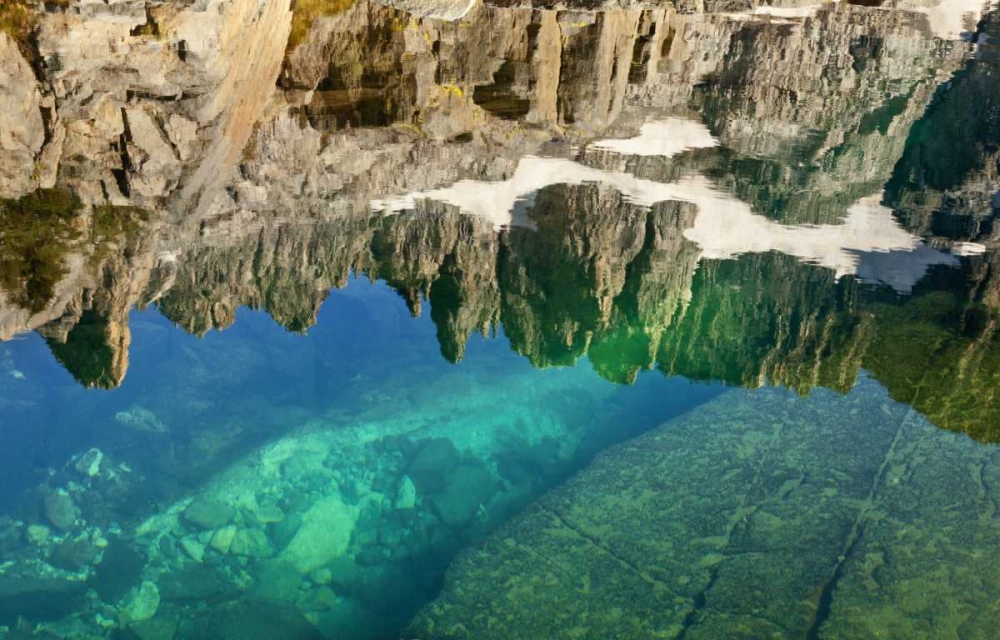 CA, Inyo NF Minarets reflected in Iceberg Lake art print by Don Paulson for $57.95 CAD