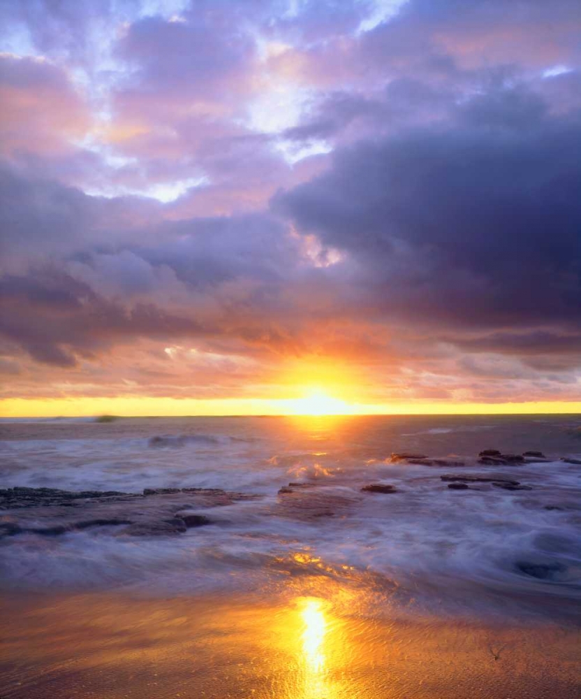 California, San Diego Sunset Cliffs beach art print by Christopher Talbot Frank for $57.95 CAD