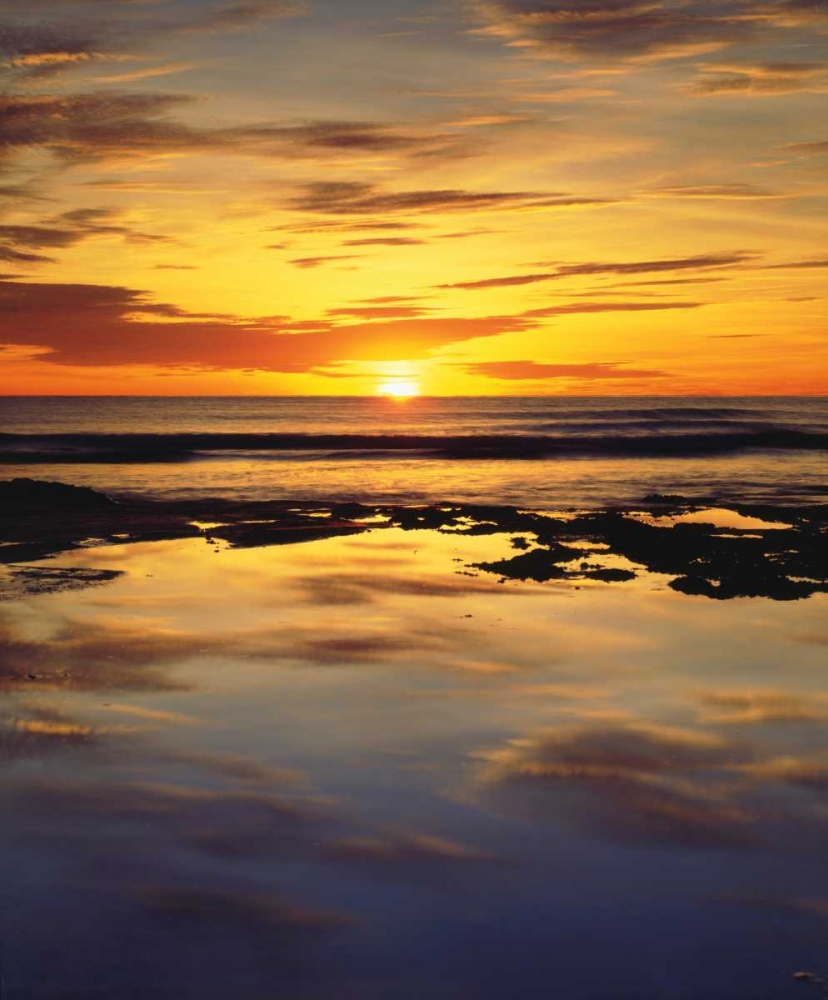 California, San Diego, Sunset Cliffs tide pools art print by Christopher Talbot Frank for $57.95 CAD