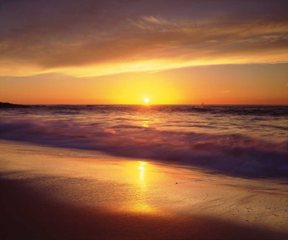 CA, La Jolla Shores Beach at sunset art print by Christopher Talbot Frank for $57.95 CAD