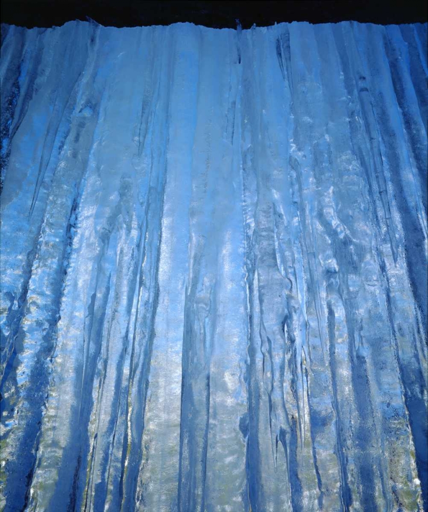CA, Sierra Nevada Inside a frozen Waterfall art print by Christopher Talbot Frank for $57.95 CAD