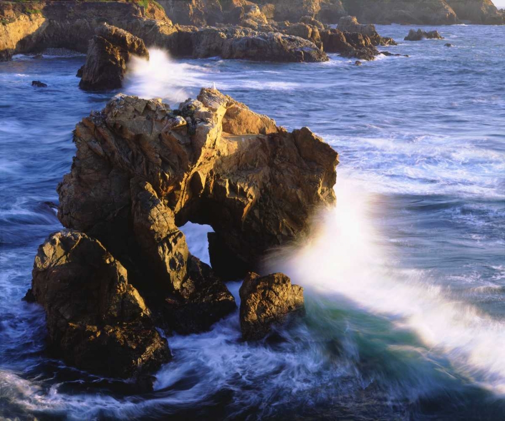 CA, Waves breaking on the Coast art print by Christopher Talbot Frank for $57.95 CAD