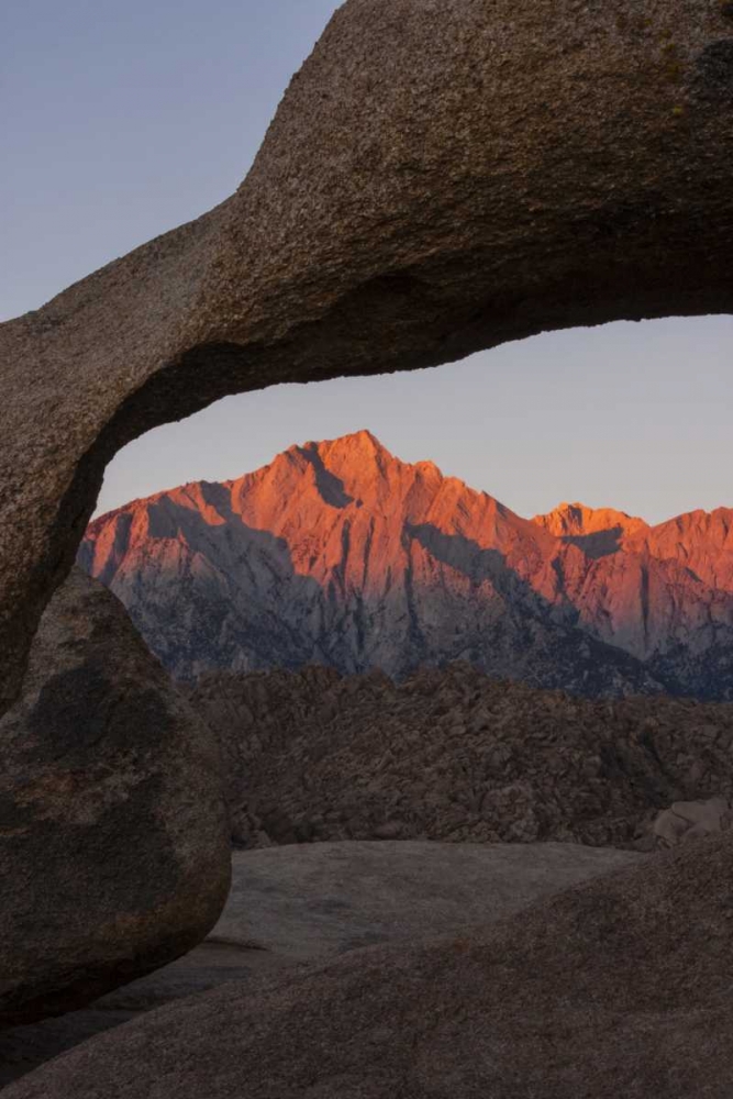 CA Mountains seen through Mobius Arch art print by Cathy and Gordon Illg for $57.95 CAD