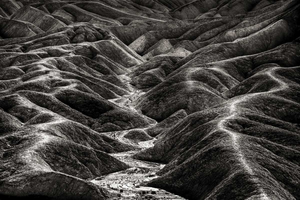 CA, Death Valley Overview of desolate landscape art print by Bill Young for $57.95 CAD