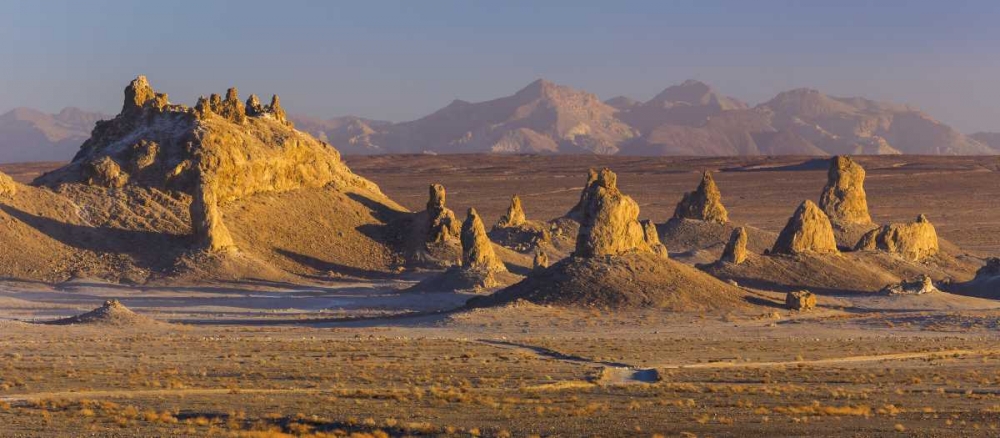 USA, California Sunset on Trona Pinnacles art print by Don Paulson for $57.95 CAD