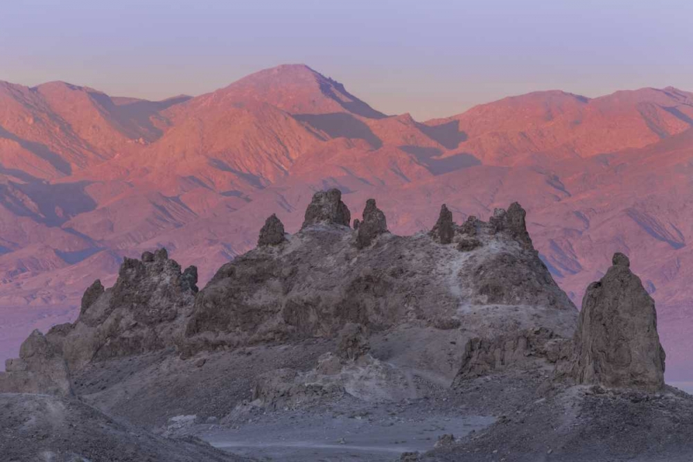 USA, California Sunset on Trona Pinnacles art print by Don Paulson for $57.95 CAD