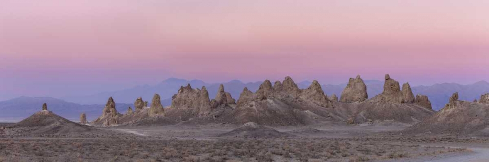 California Panoramic of Trona Pinnacles art print by Don Paulson for $57.95 CAD