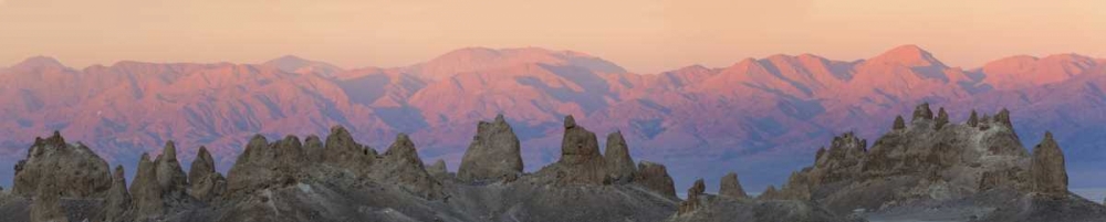 California Panoramic of Trona Pinnacles art print by Don Paulson for $57.95 CAD