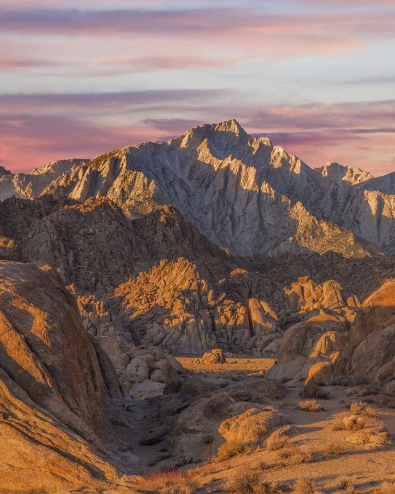 California Lone Pine Peak from Alabama Hills art print by Don Paulson for $57.95 CAD