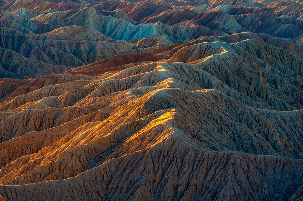 USA-California-Anza-Borrego Desert State Park. Barren desert landscape at sunrise. art print by Jaynes Gallery for $57.95 CAD