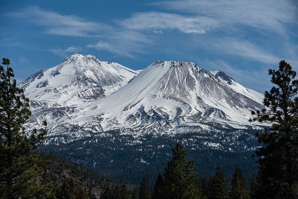 Glacier on Mt. Shasta has almost disappeared. art print by Betty Sederquist for $57.95 CAD