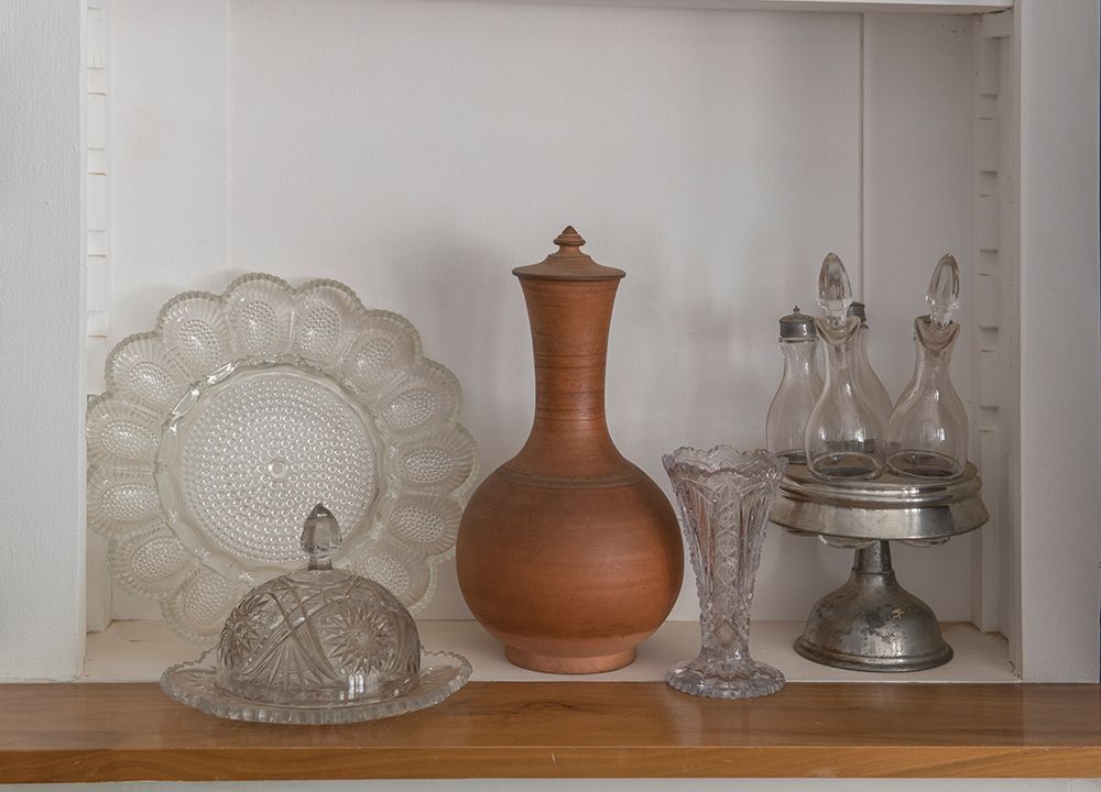 Old glass and serving ware in a ghost town. art print by Betty Sederquist for $57.95 CAD