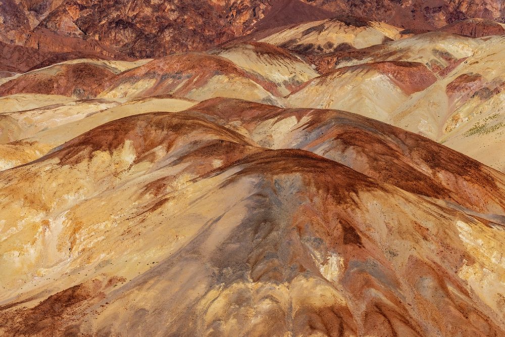 Colorful rocks in the Amargosa Range in Death Valley National Park, California, USA. art print by Chuck Haney for $57.95 CAD