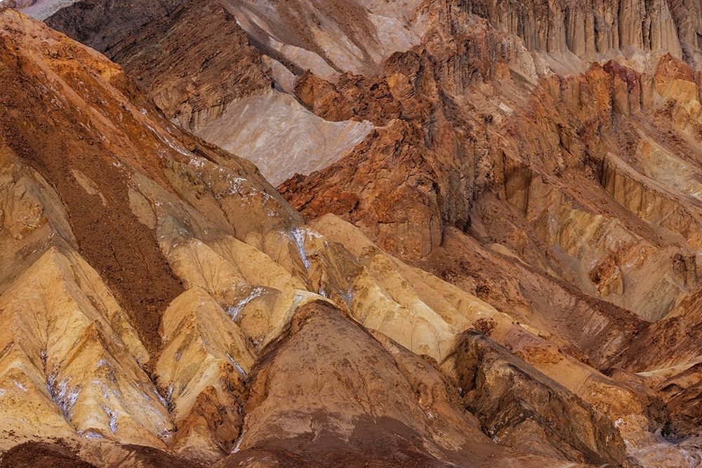 Colorful rocks in the Amargosa Range in Death Valley National Park, California, USA. art print by Chuck Haney for $57.95 CAD