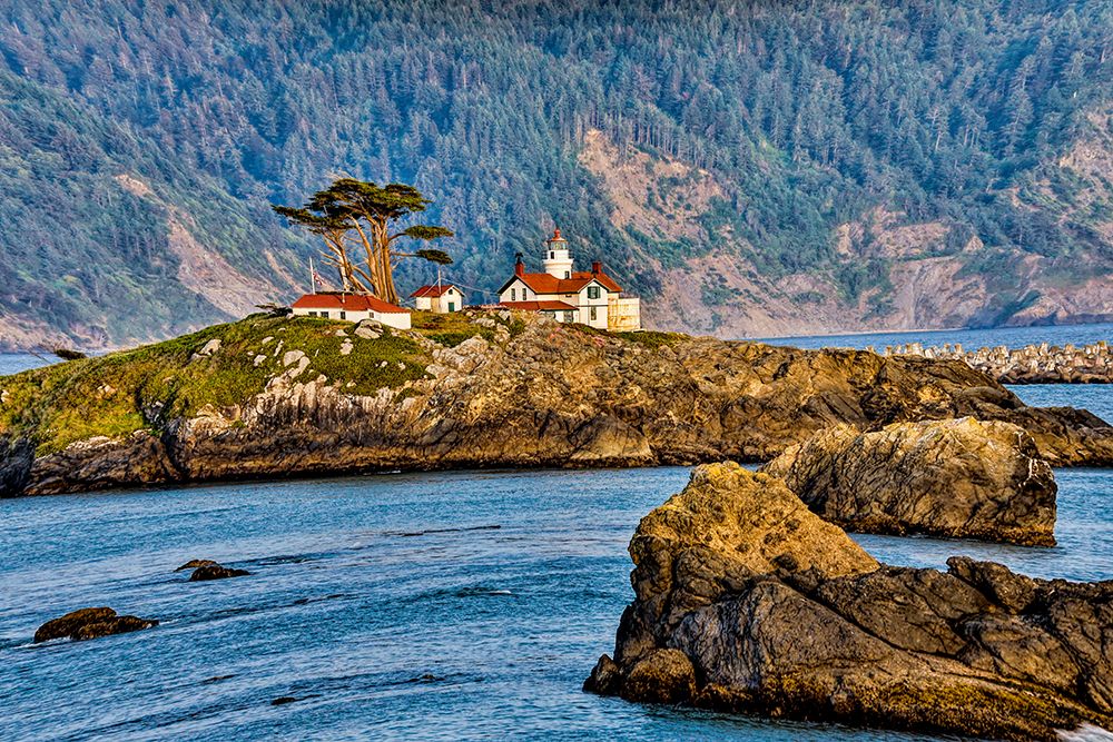 USA-California-Crescent City-Battery Light House art print by Joe III Restuccia for $57.95 CAD