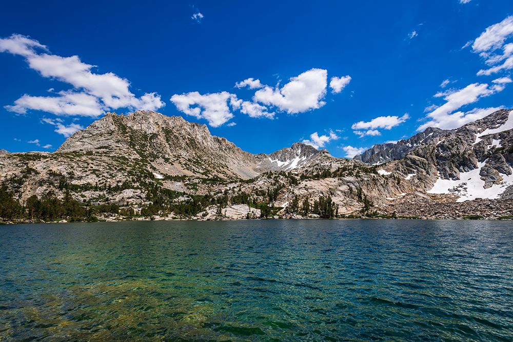 Treasure Lake under the Sierra Crest-John Muir Wilderness-Sierra Nevada Mountains-California-USA art print by Russ Bishop for $57.95 CAD