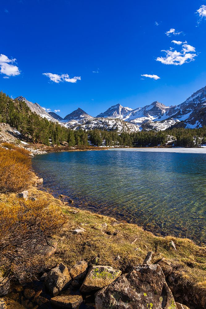 Long Lake in Little Lakes Valley-John Muir Wilderness-Sierra Nevada Mountains-California-USA art print by Russ Bishop for $57.95 CAD