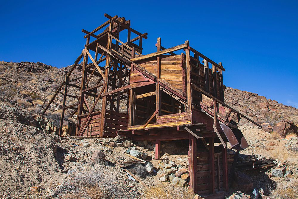 Brooklyn Mine Road- Old Dale Mining District- Mojave Desert- California art print by Zandria Muench for $57.95 CAD