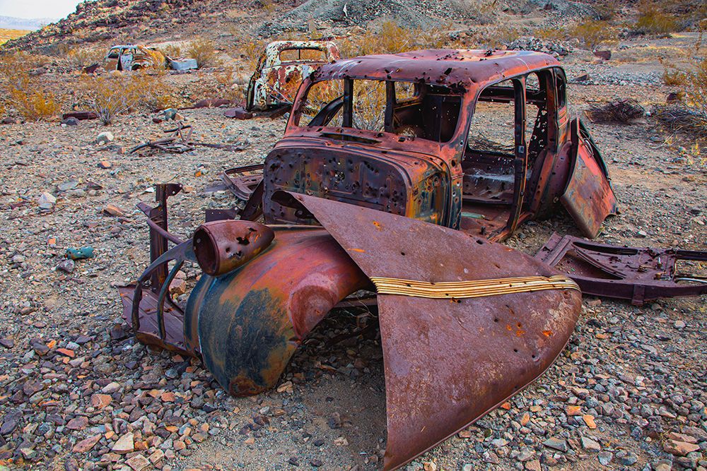Brooklyn Mine Road- Old Dale Mining District- Mojave Desert- California art print by Zandria Muench for $57.95 CAD