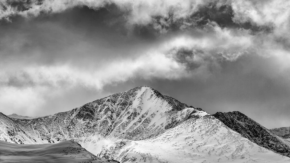 USA, Colorado, Summit County, Frisco. Peak in Tenmile Range near Copper Mountain art print by Ann Collins for $57.95 CAD